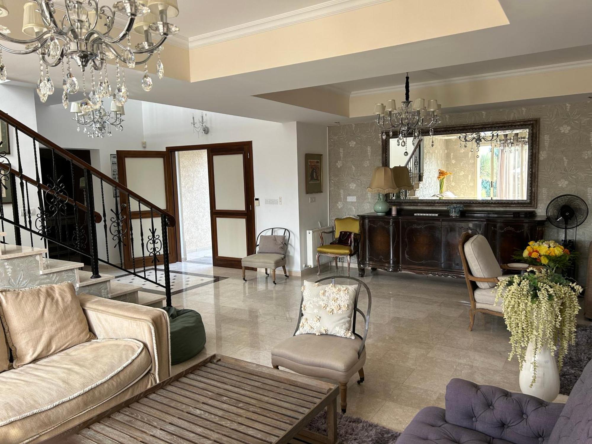 Seaview 6 Bedroom Villa & Private Pool Лимасол Экстерьер фото