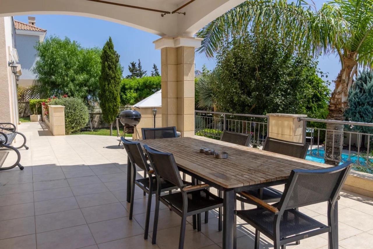 Seaview 6 Bedroom Villa & Private Pool Лимасол Экстерьер фото